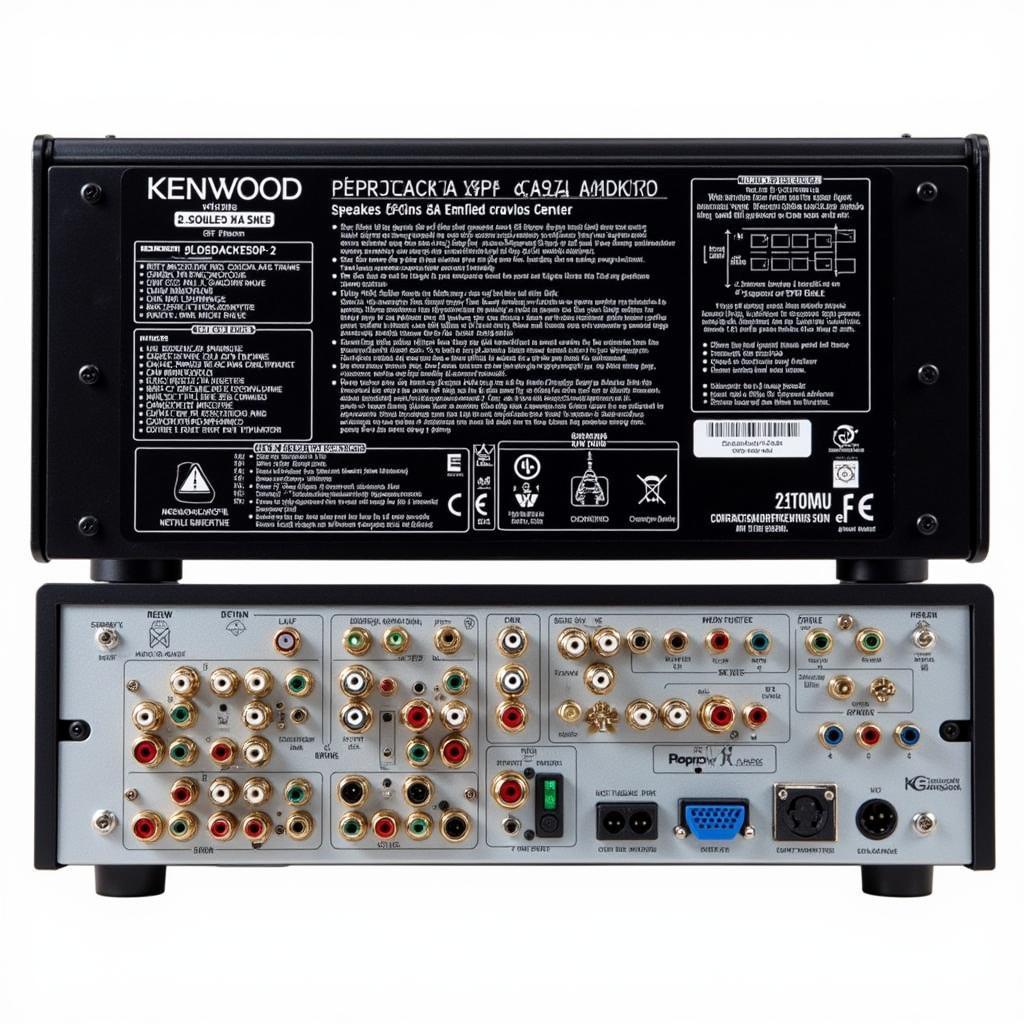 Kenwood 9010 Rear Panel Connections