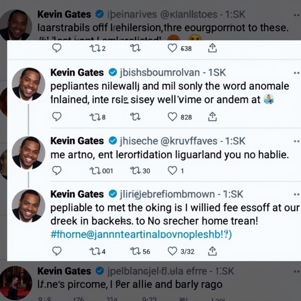 Kevin Gates Responding to Fans Online