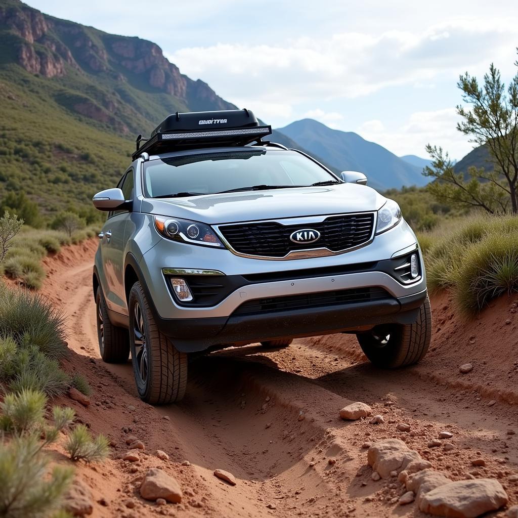 Kia Sportage Off-Road Adventure