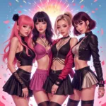 Digital Kill This Love Fan Art - Vibrant and Detailed Illustrations