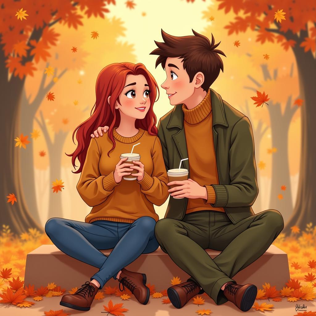 Kim Possible Autumn Leaves Fan Art