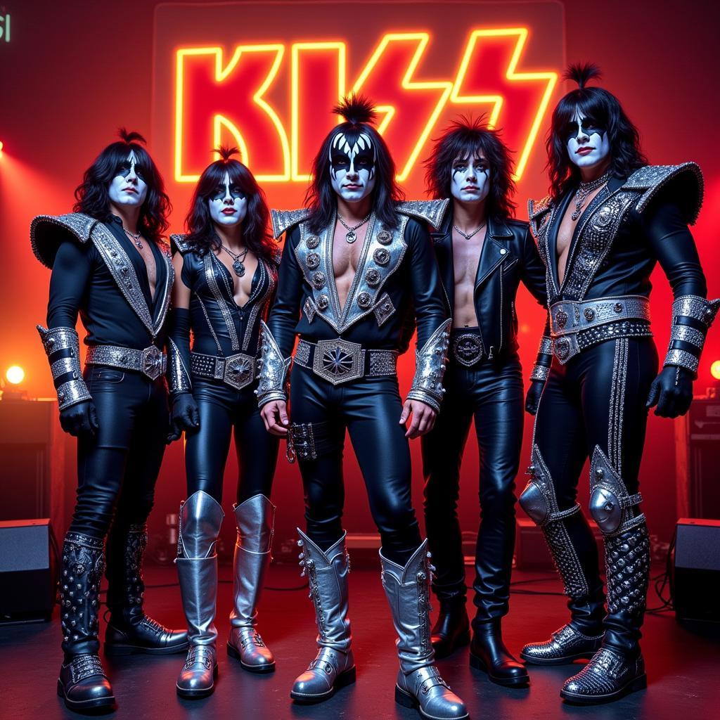 Kiss Fans Gathering in a Facebook Group