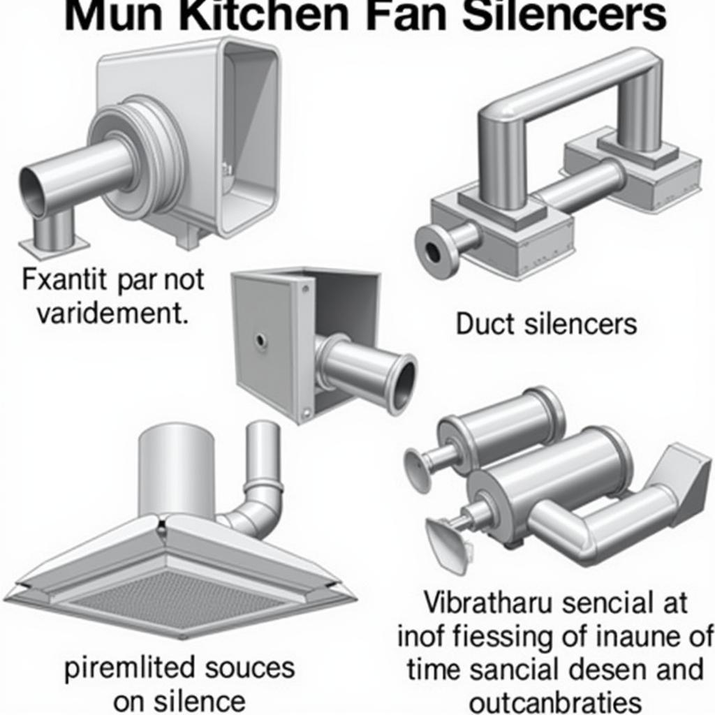 Different Types of Kitchen Fan Silencers