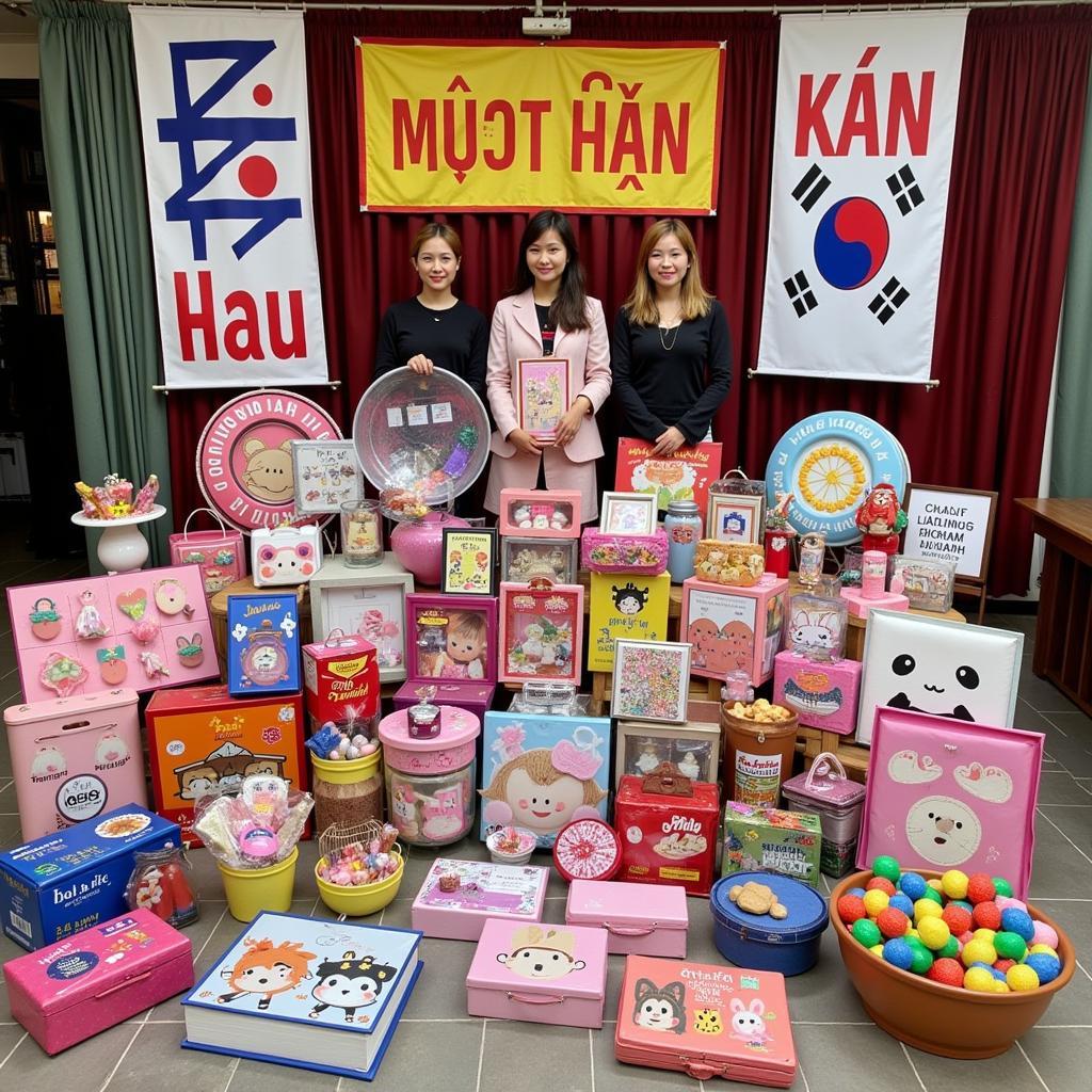 Korean Fan Meeting in Vietnam: Gifts and Banners