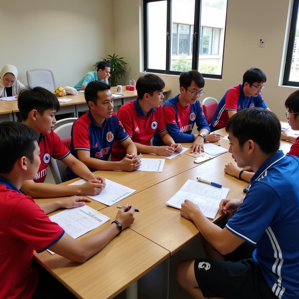 Korean Football Fan Club in Vietnam