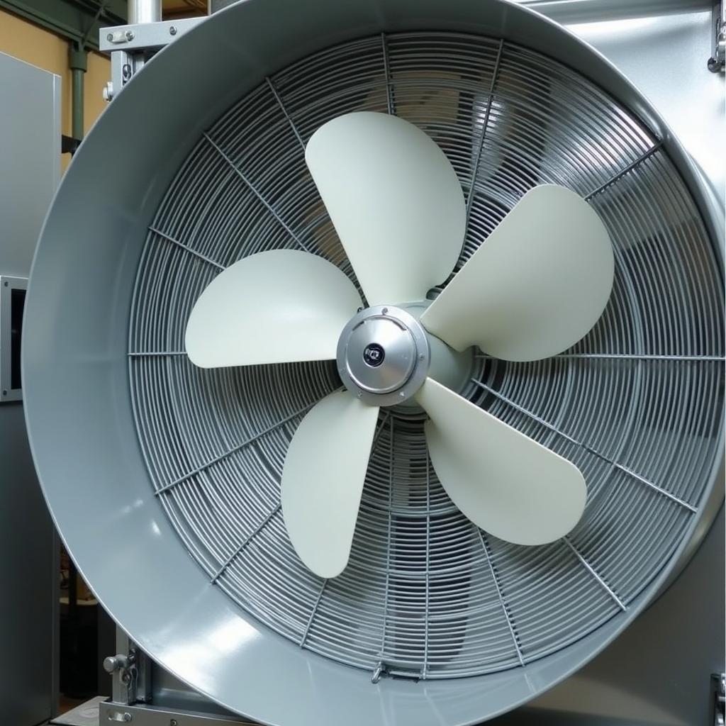 Kruger Axial Fan in Operation