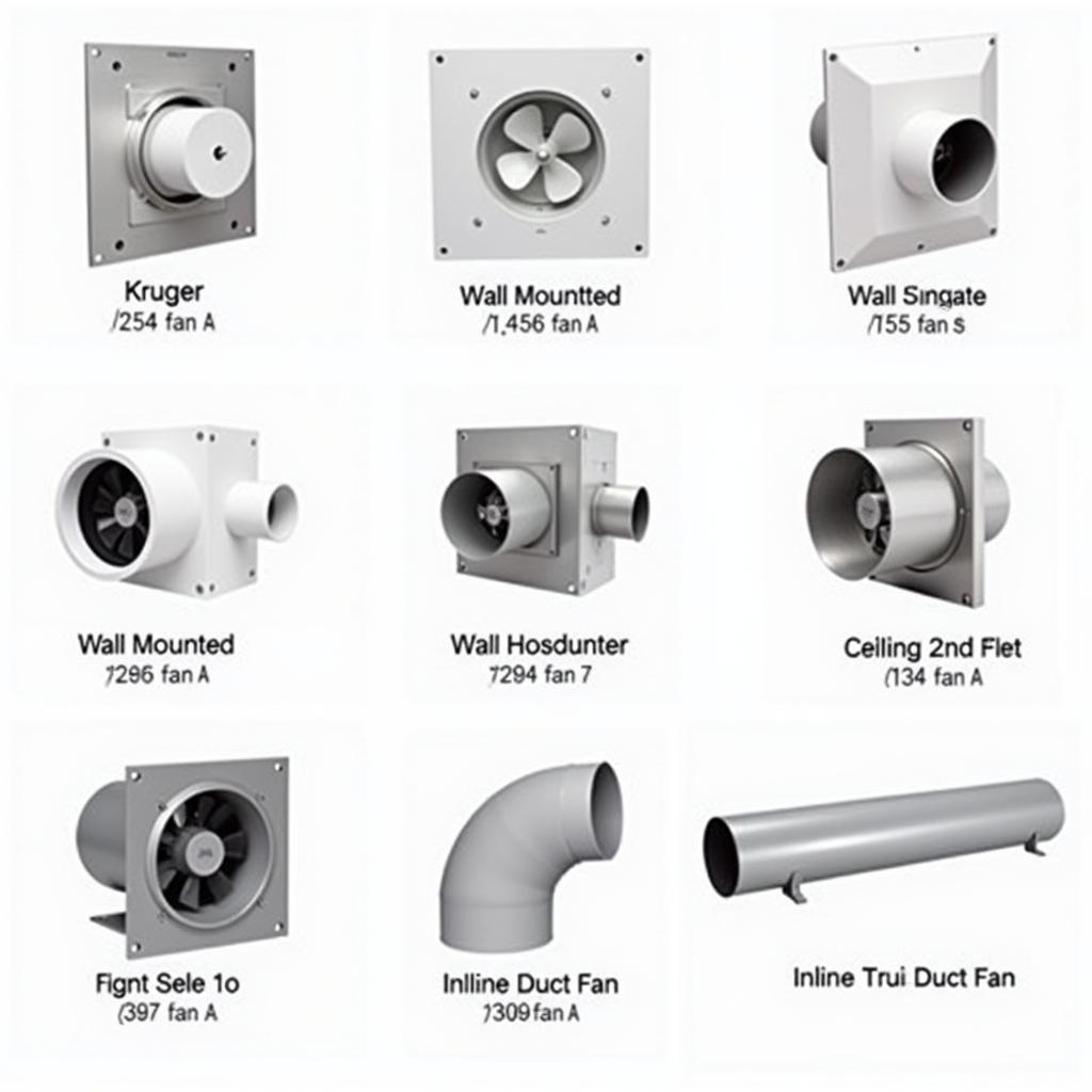 Different Types of Kruger Exhaust Fans