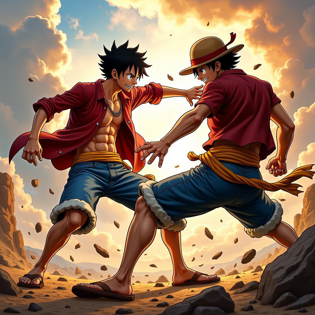 Kuro One Piece Fan Art - Battle