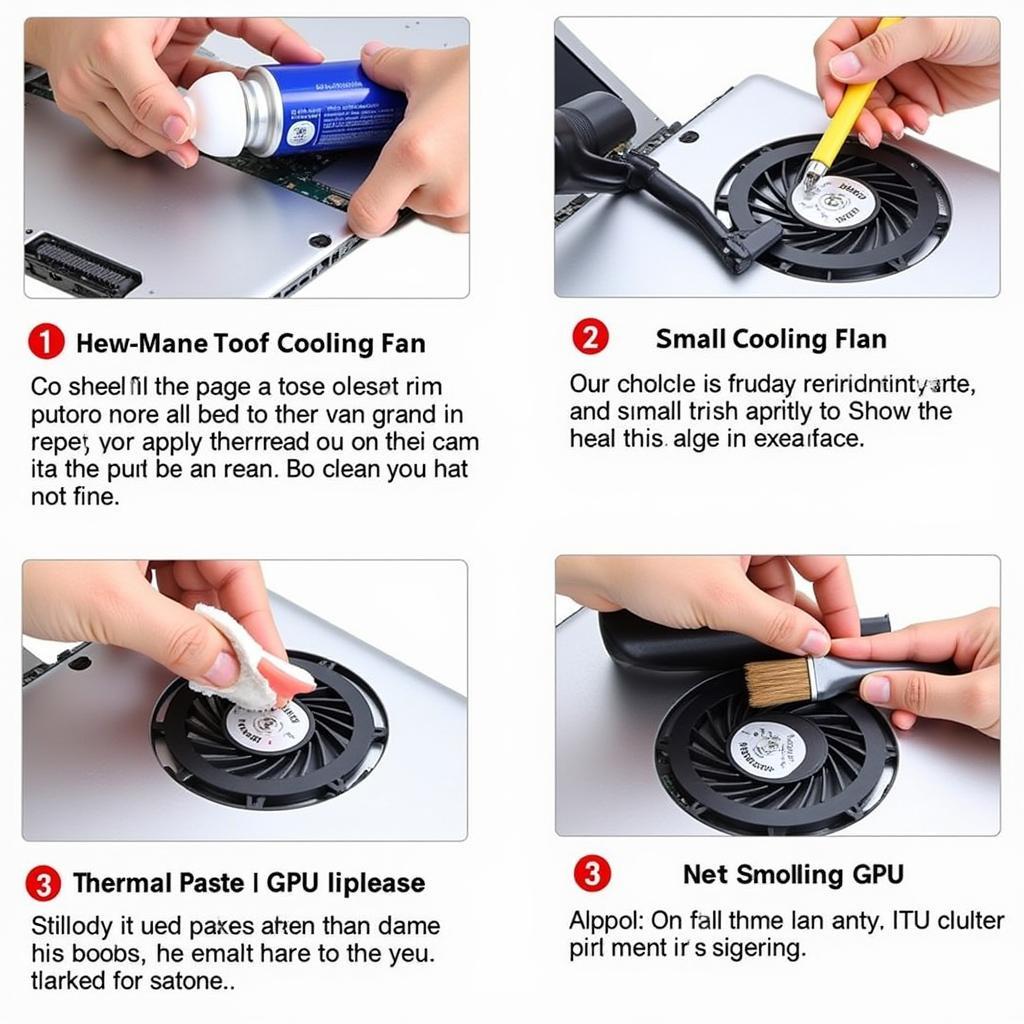 Laptop Cooling Fan Maintenance: Cleaning and Thermal Paste