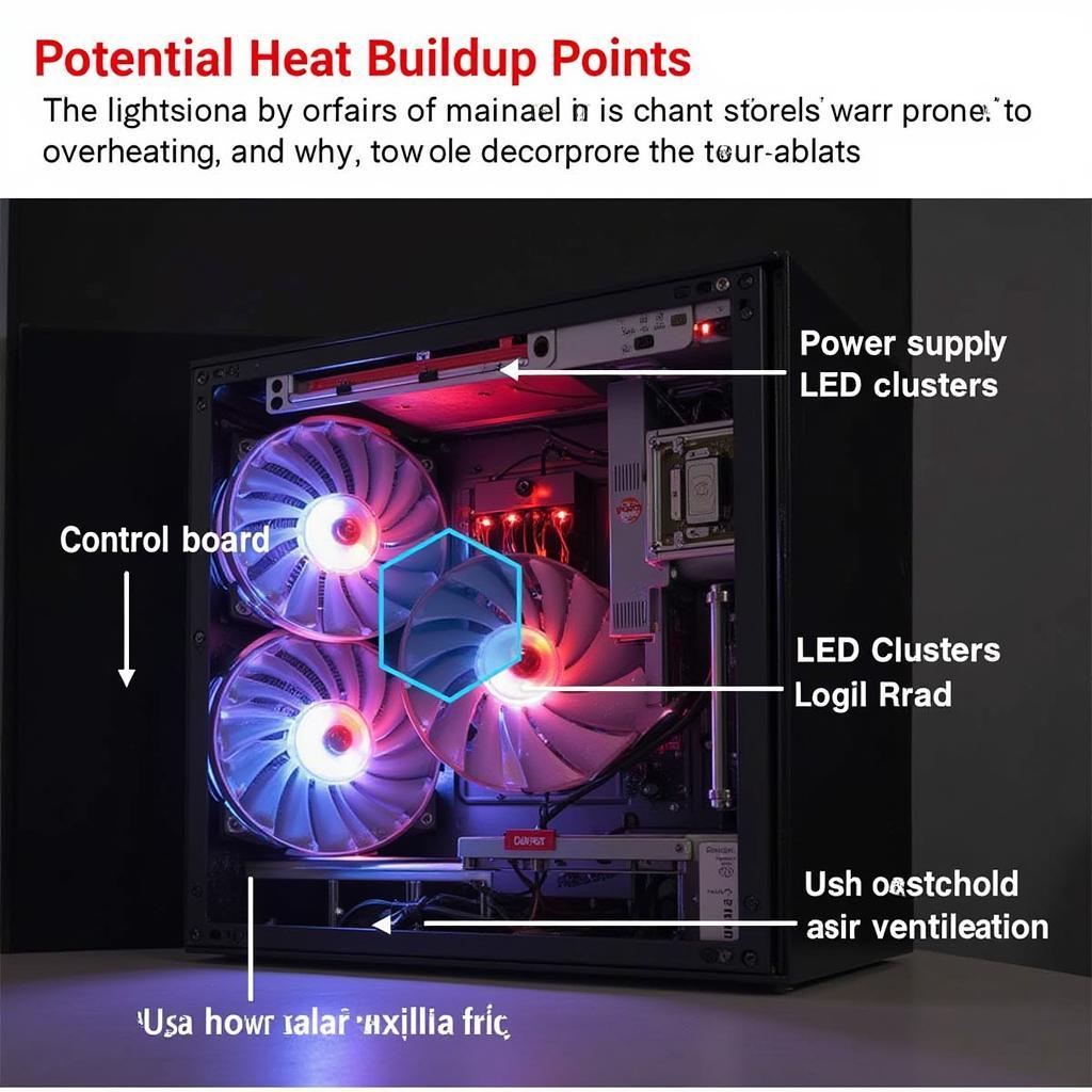 Causes of LED Fan Overheating