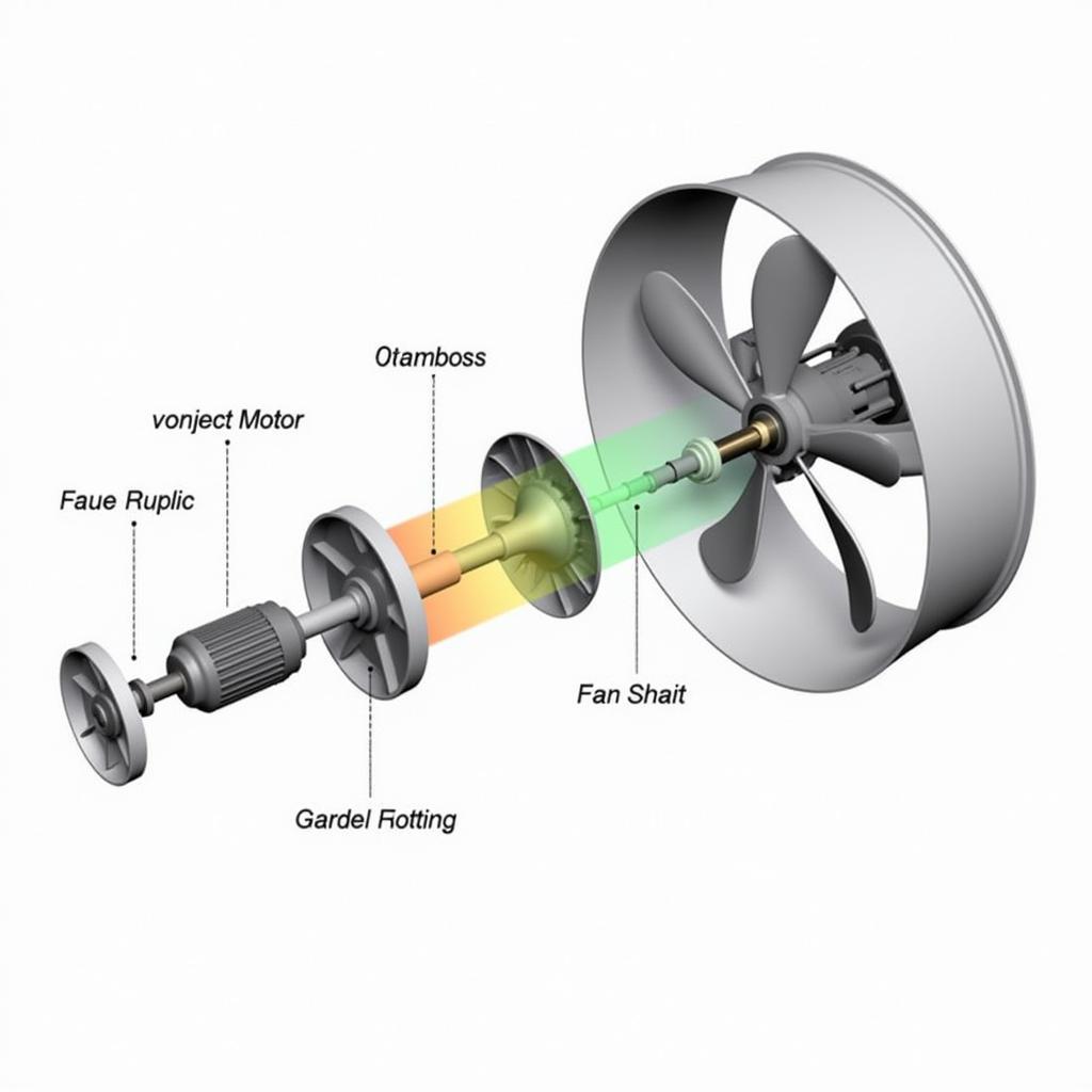 Cooling Tower Liang Chi Fan Components Diagram