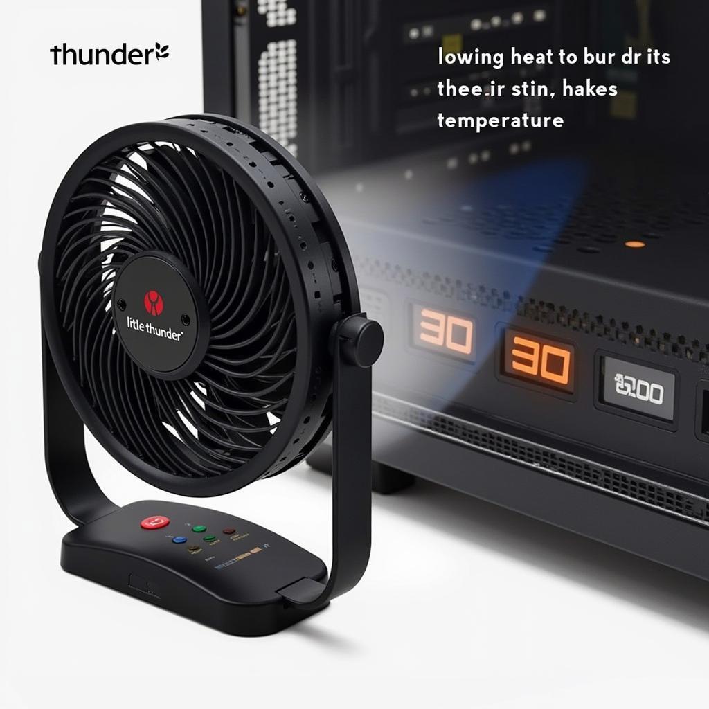 Little Thunder Fan Cooling Electronics - Gaming Console