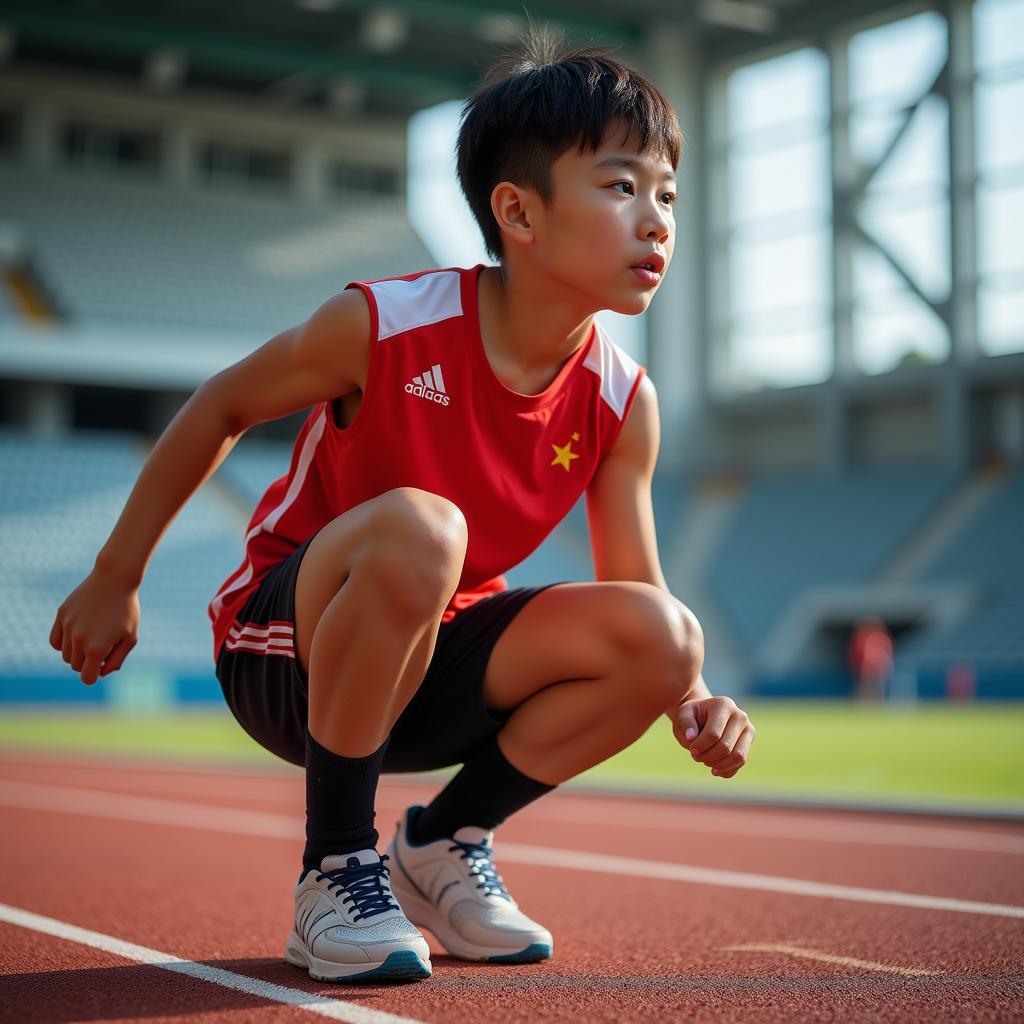 Potential Chinese Athlete Liu Dong Fan