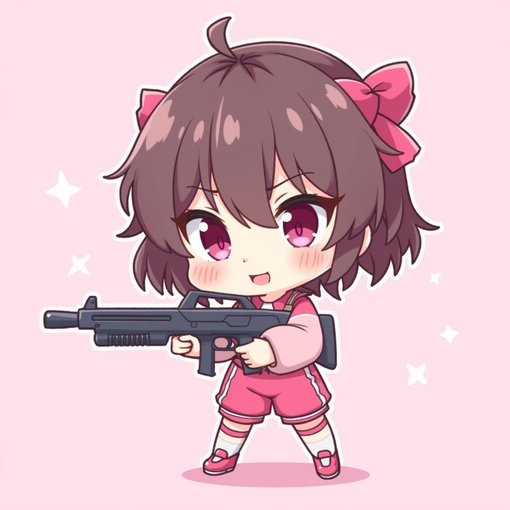 LLENN Chibi Pink Devil Fan Art