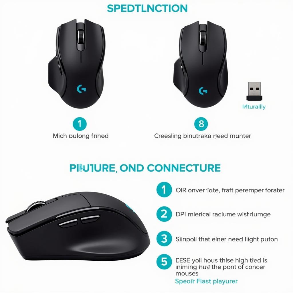 Logitech M238 Fan Collection: Technical Specifications