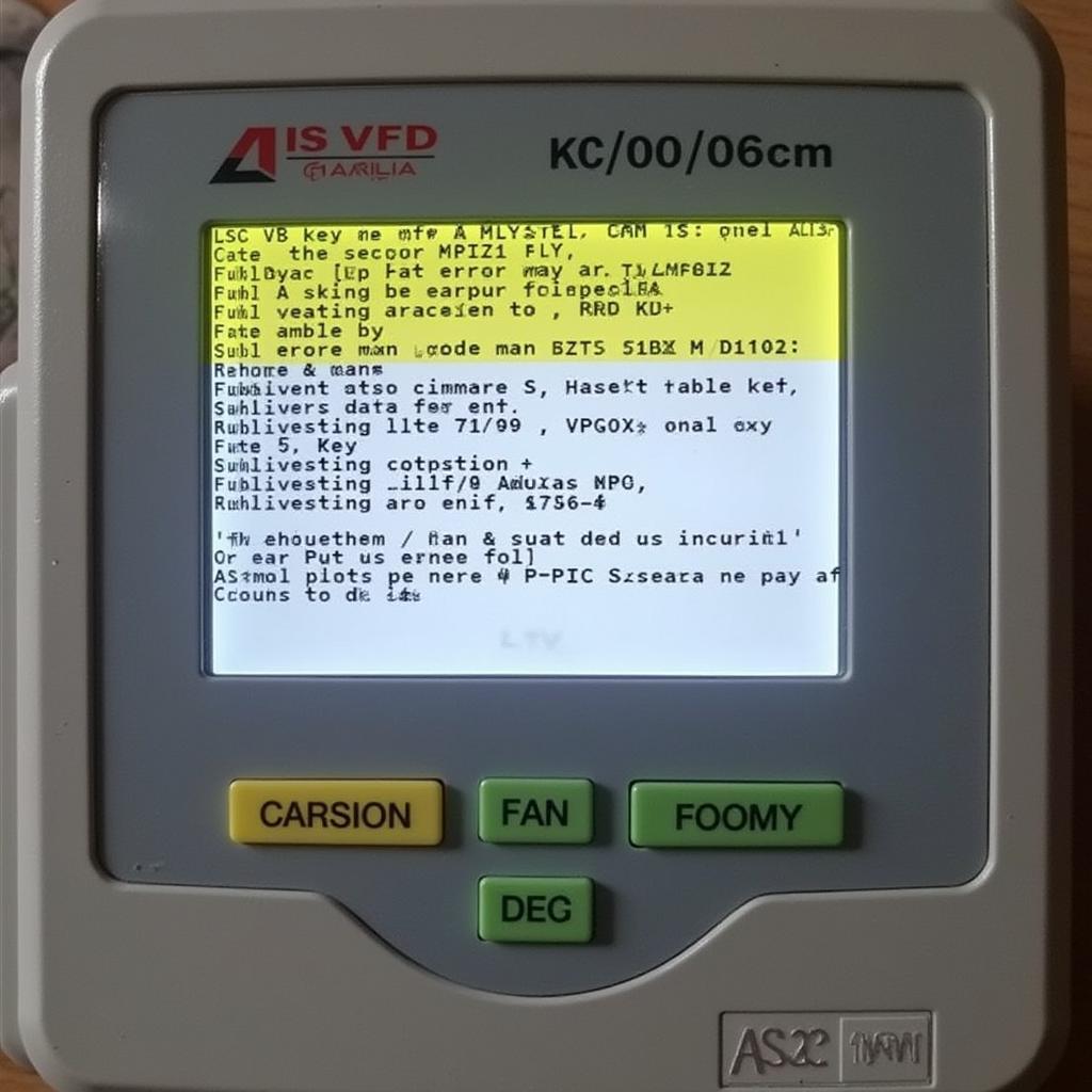 LS Variable Frequency Drive Fan Error Codes Display