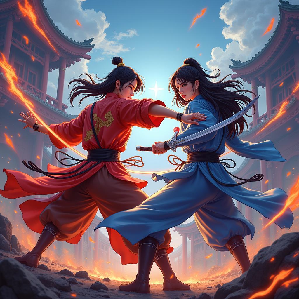 Ma Dao Zu Shi Fan Art Digital Painting