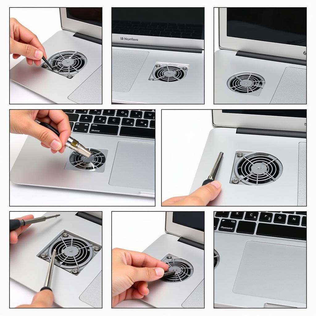 Mac Dust Cleaning Process