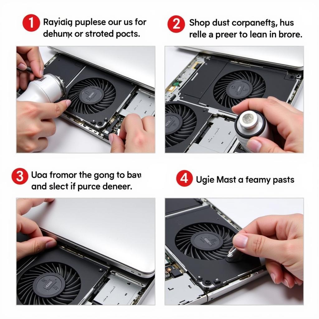 Mac Fan Cleaning Process