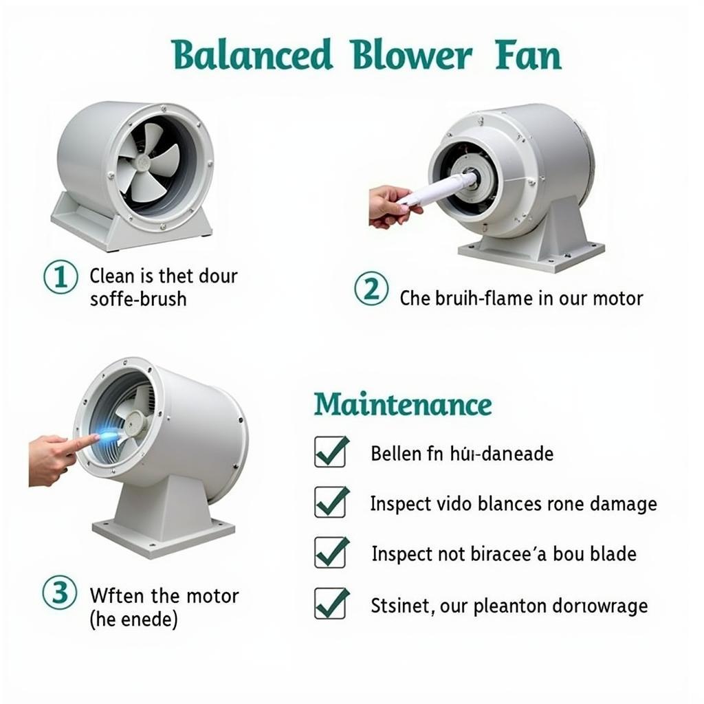 Maintaining a Balanced Blower Fan Through Regular Maintenance