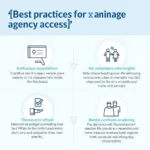 Managing Agency Access Effectively