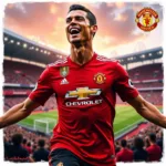 Manchester United Fan Art Featuring Cristiano Ronaldo