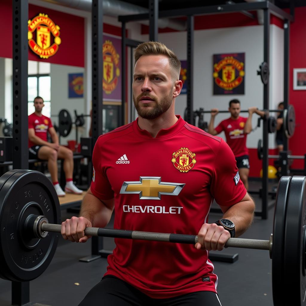 Manchester United Fan Gym Workout