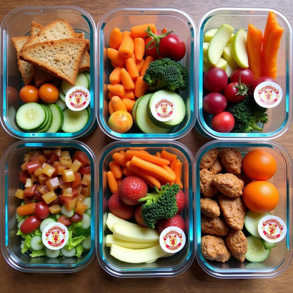 Manchester United Fan Healthy Meal Prep