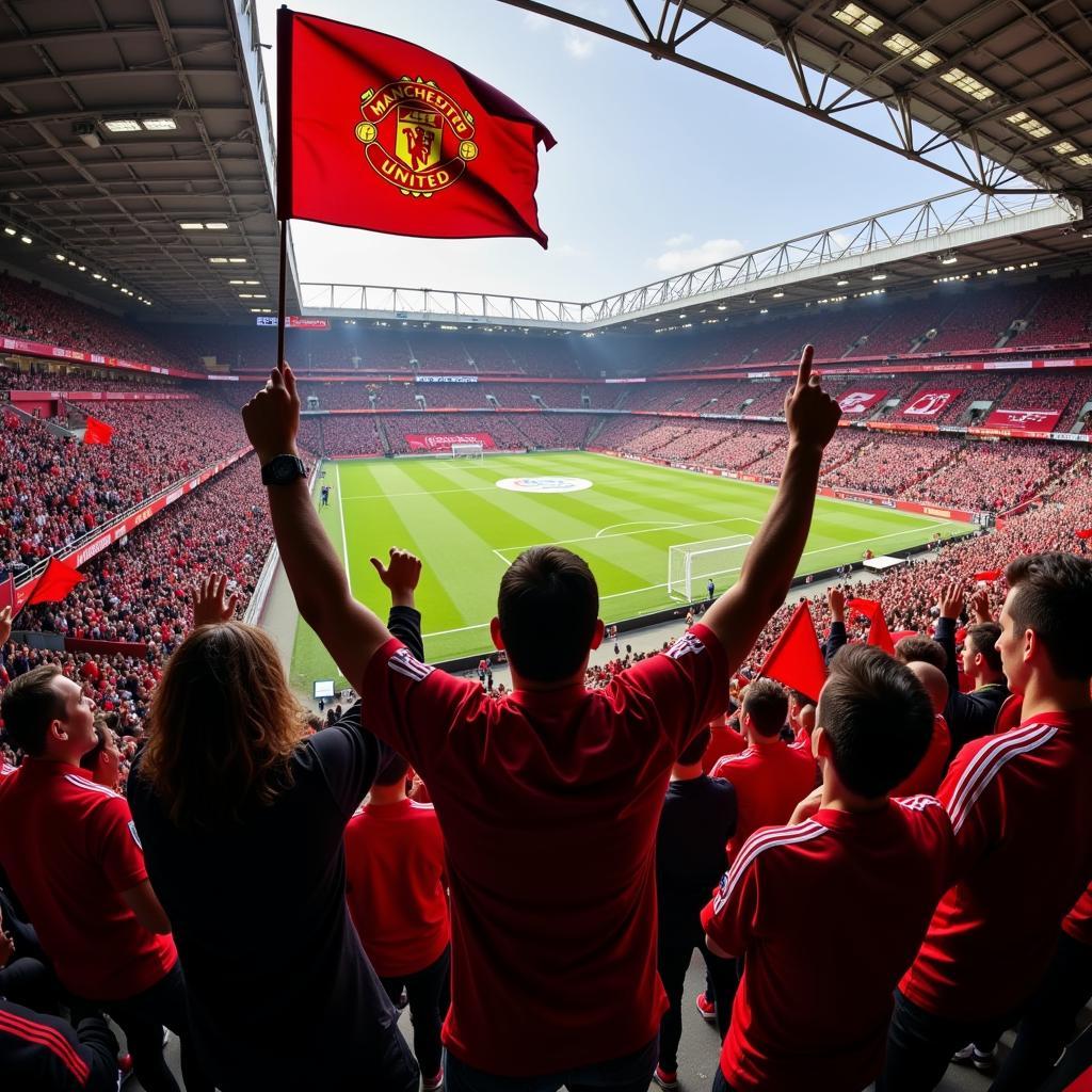 Manchester United Fans at Old Trafford