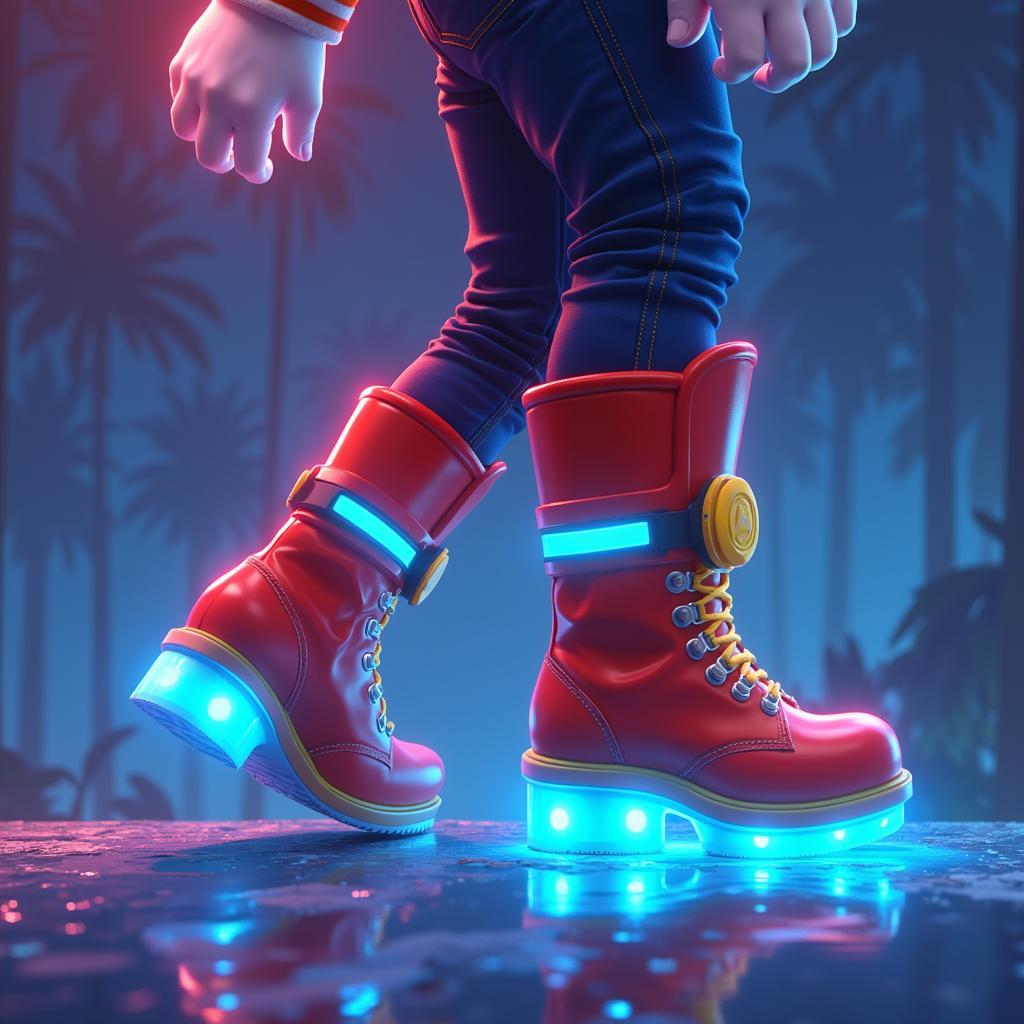 Fan-made Mario power-up: Gravity Boots