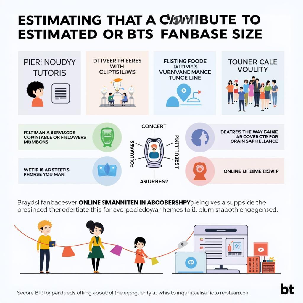 Measuring the BTS Fandom: Challenges in accurately quantifying the global fanbase.