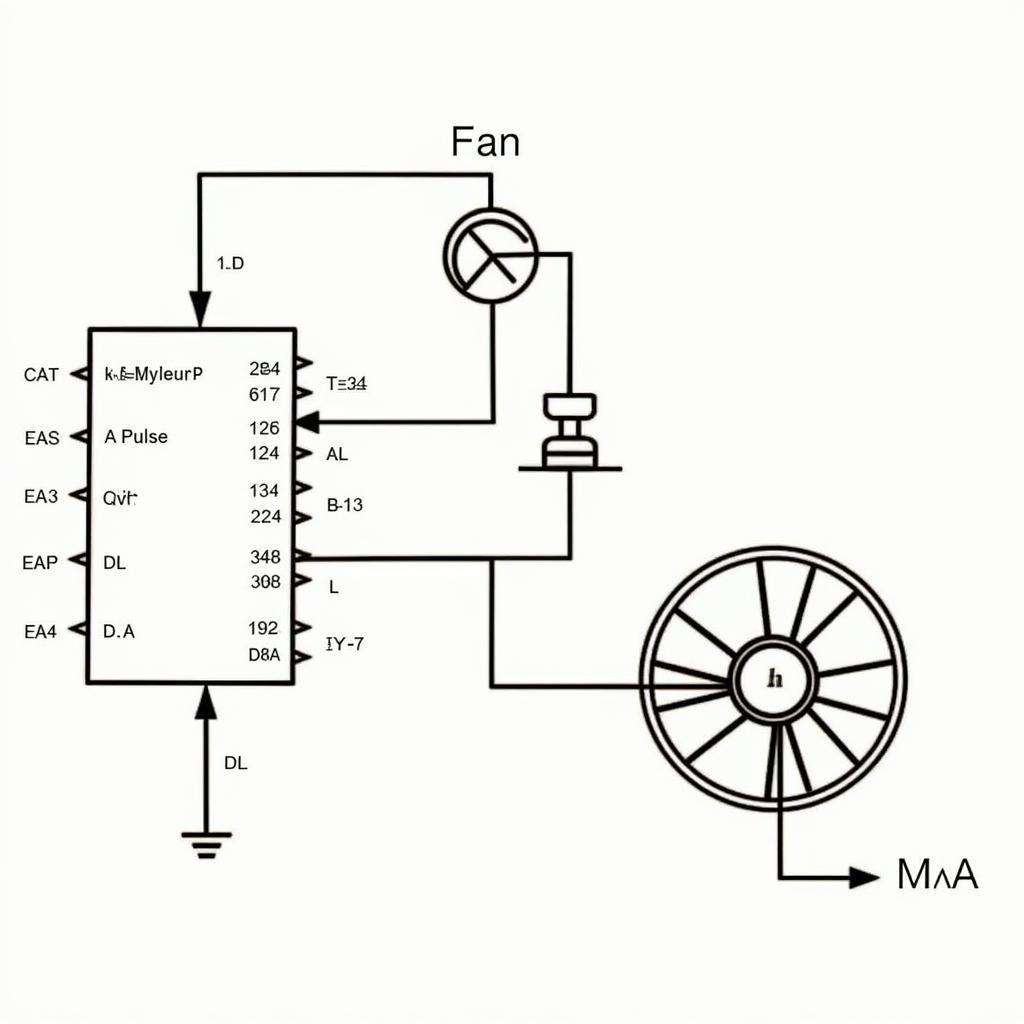 Microcontroller Based Fan Speed Measurement Circuit