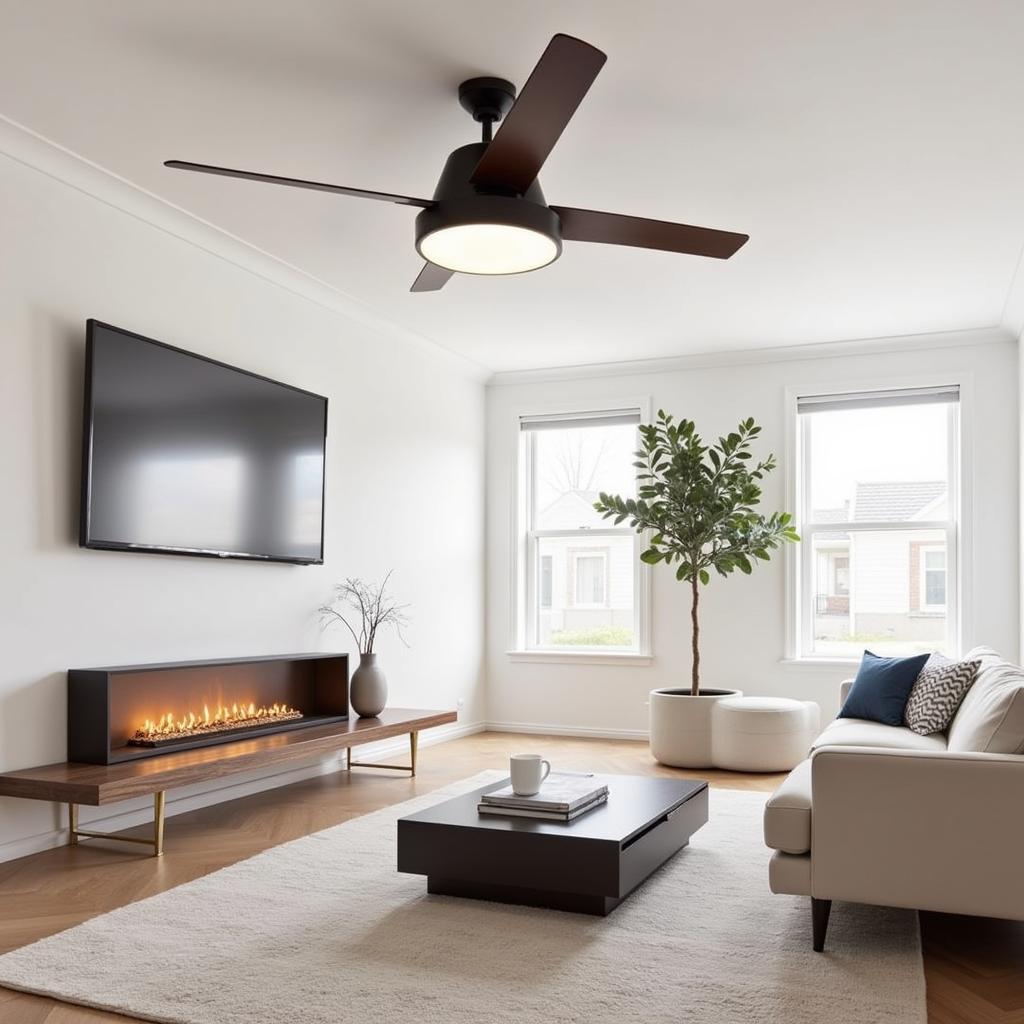 Modern Ceiling Fan in a Newcastle Home