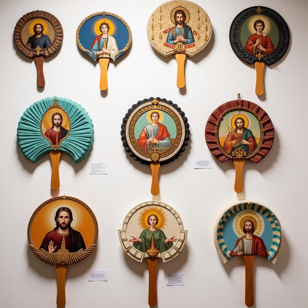 Modern Church Hand Fans