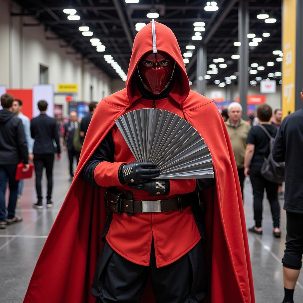 Modern Interpretation of Imperial Fan Through Cosplay