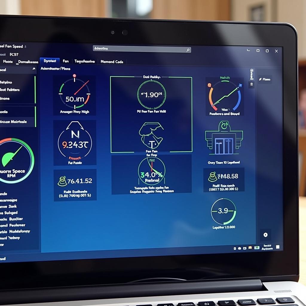 Monitoring fan speed with software