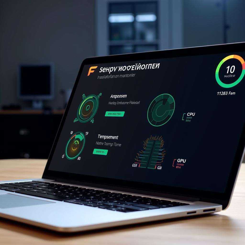 Monitoring Laptop Temperature and Fan Speed