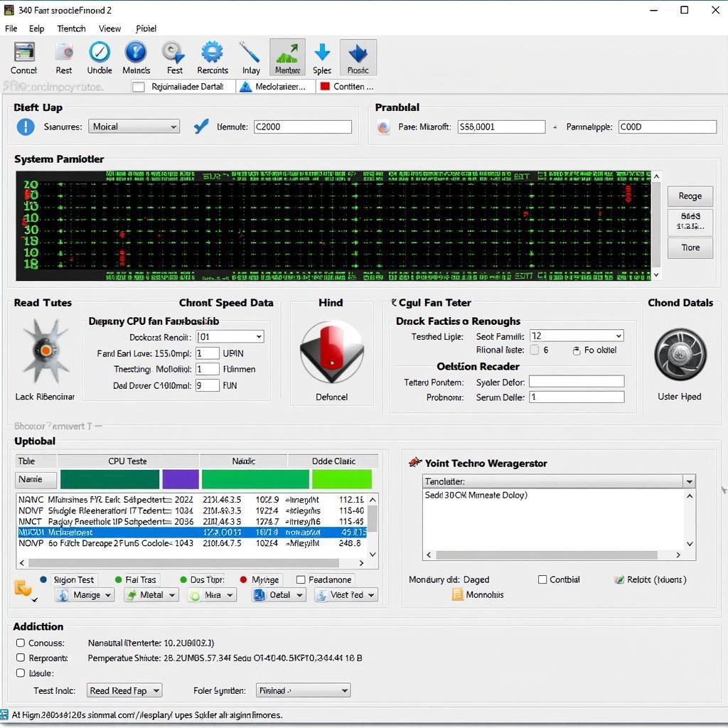 Monitoring Software for CPU Fan Test