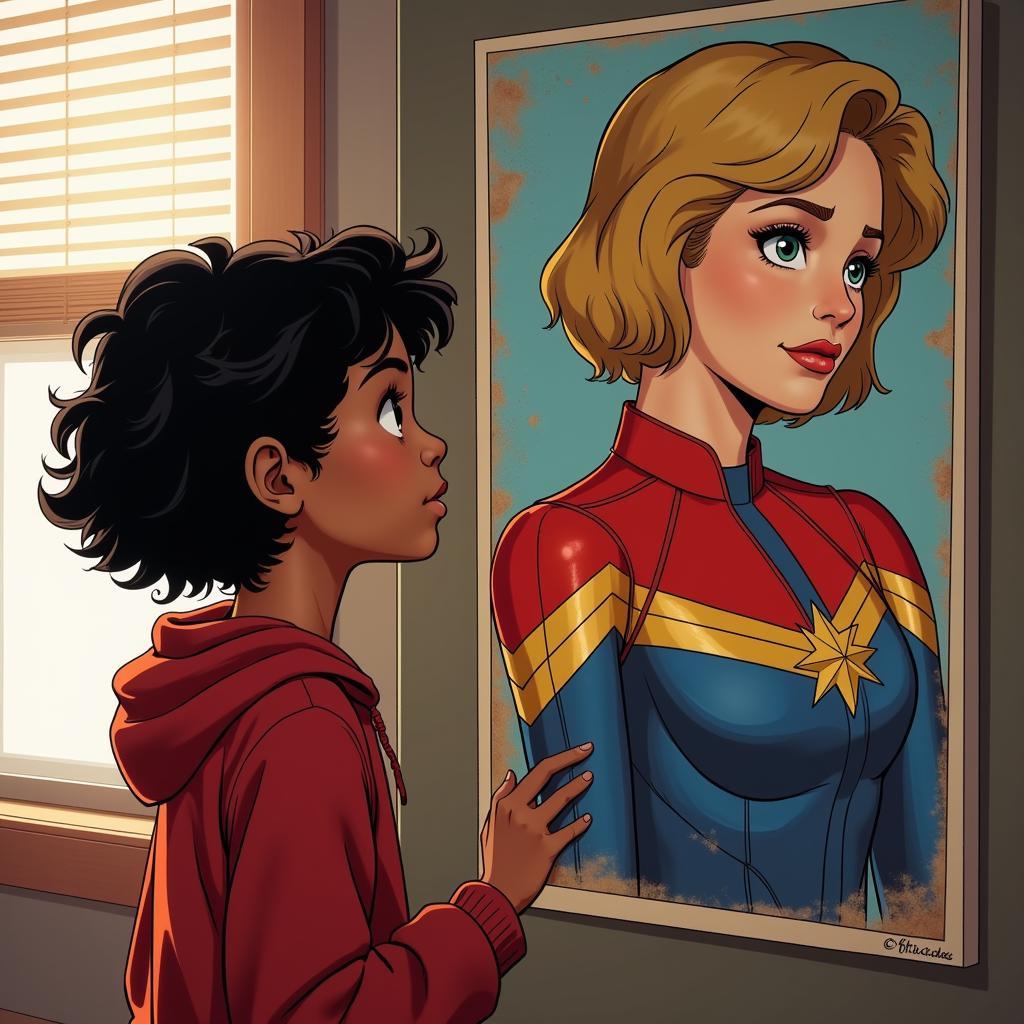 Ms. Marvel inspired by Captain Marvel