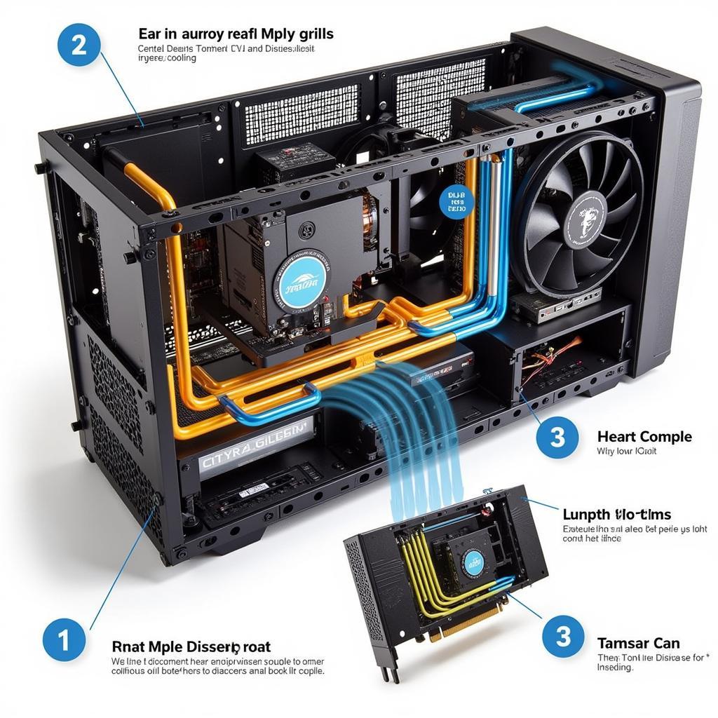 MSI GT 62 Cooling System Diagram