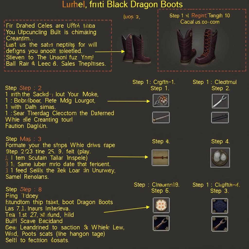 MU Online Black Dragon Boots Crafting Guide