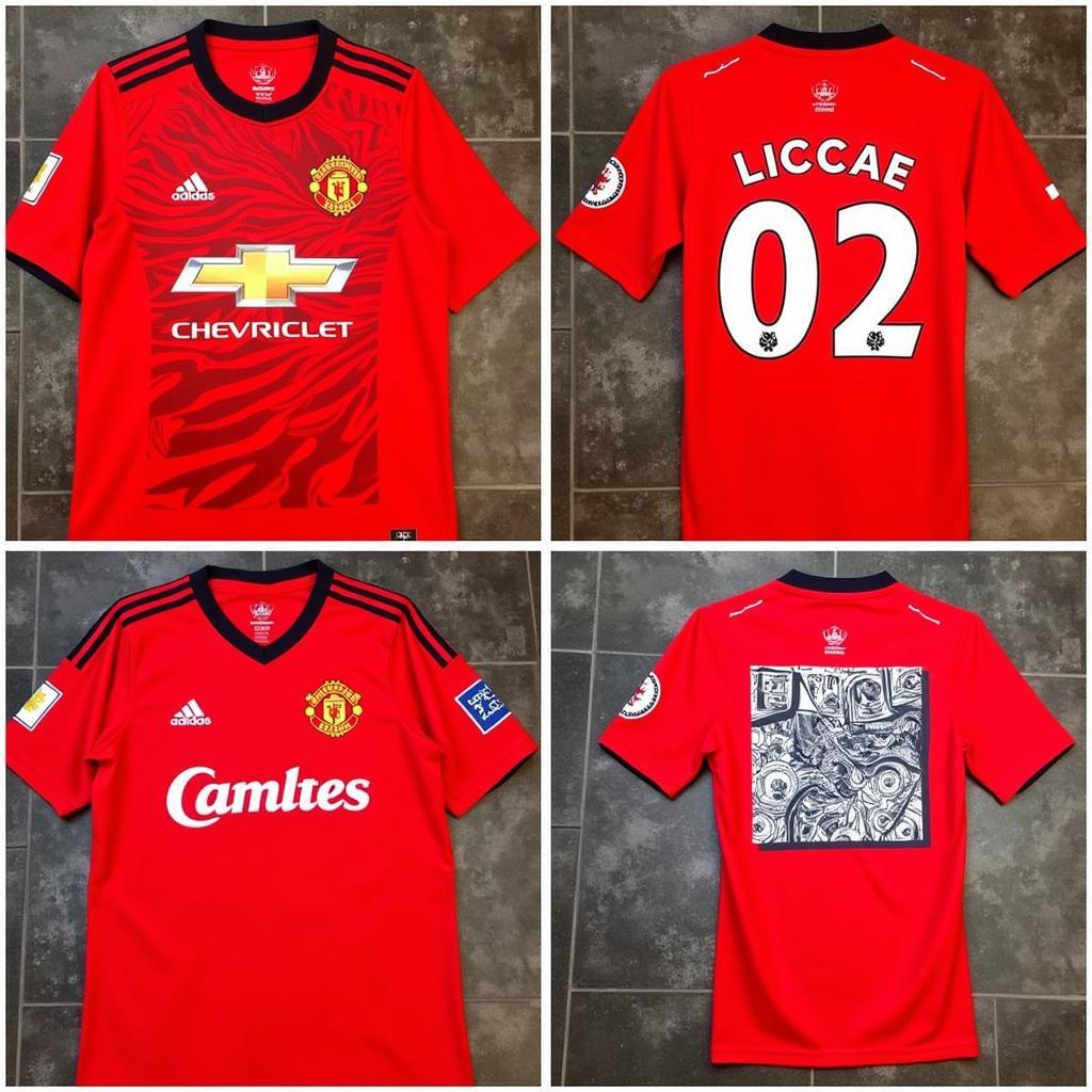 Manchester United shirt printing methods: Heat transfer, vinyl, screen printing, and DTG