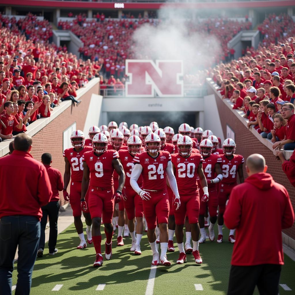 Nebraska Football Tunnel Walk Tradition