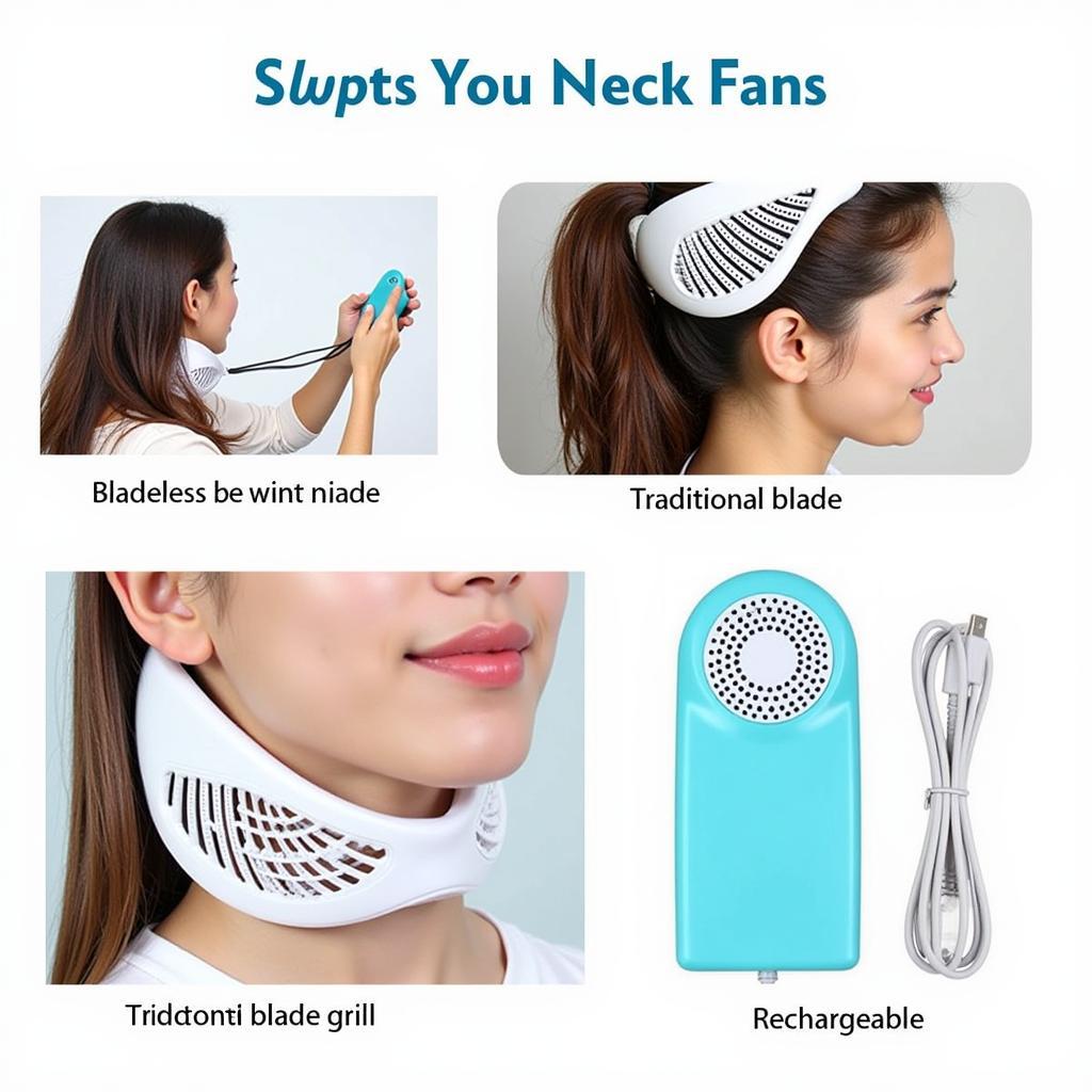 Types of Neck Fans for Personal Cooling