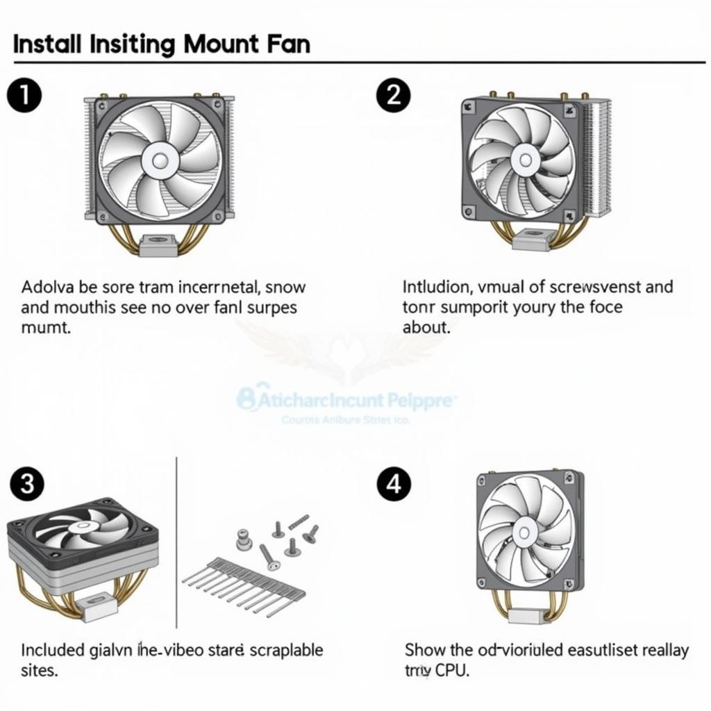 Installing a Noctua 120mm Fan