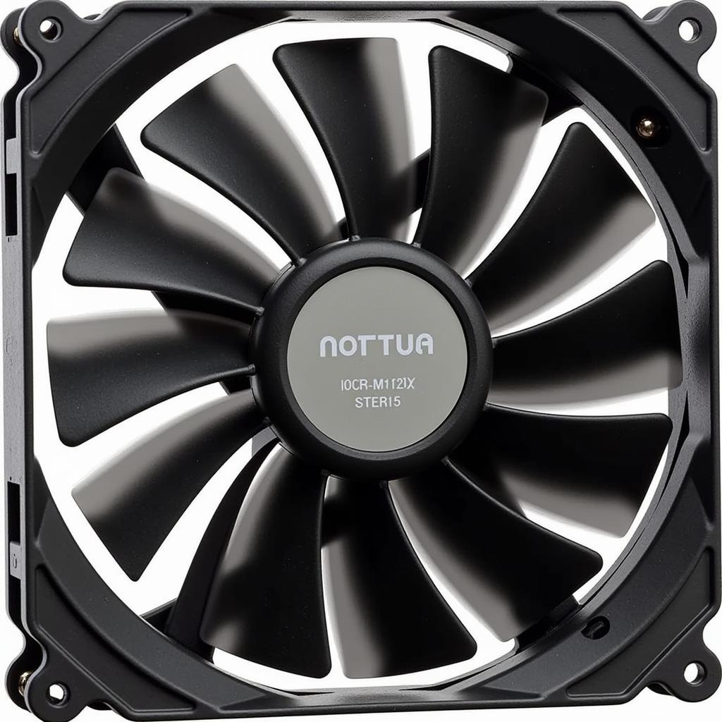 Noctua NF-A12x15 PWM Fan Close-Up