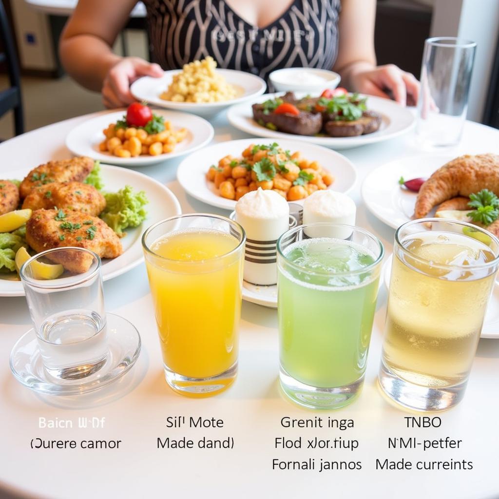 Non-Alcoholic Drink Pairing with Food