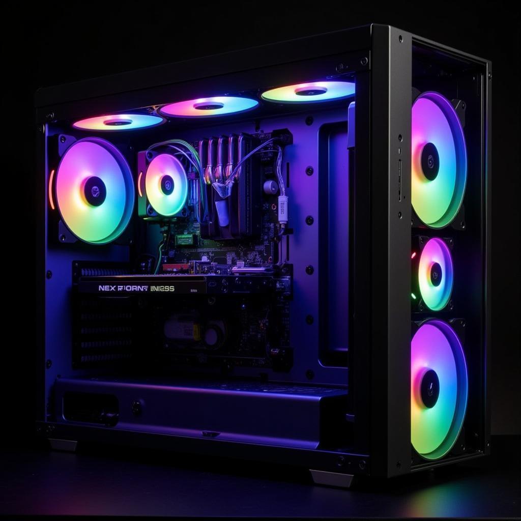 NZXT AER 2 RGB 120 Installed in a PC Case