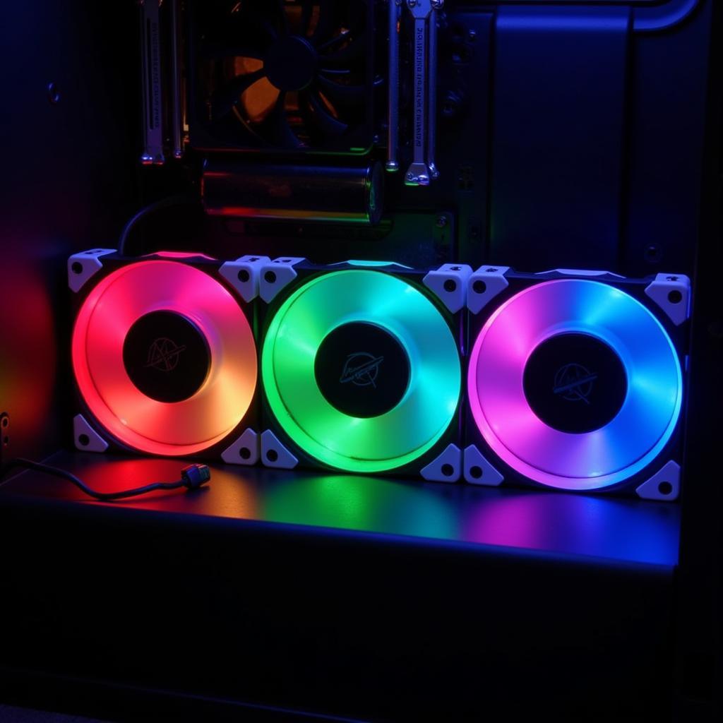 NZXT AER RGB 2 Fans Illuminated