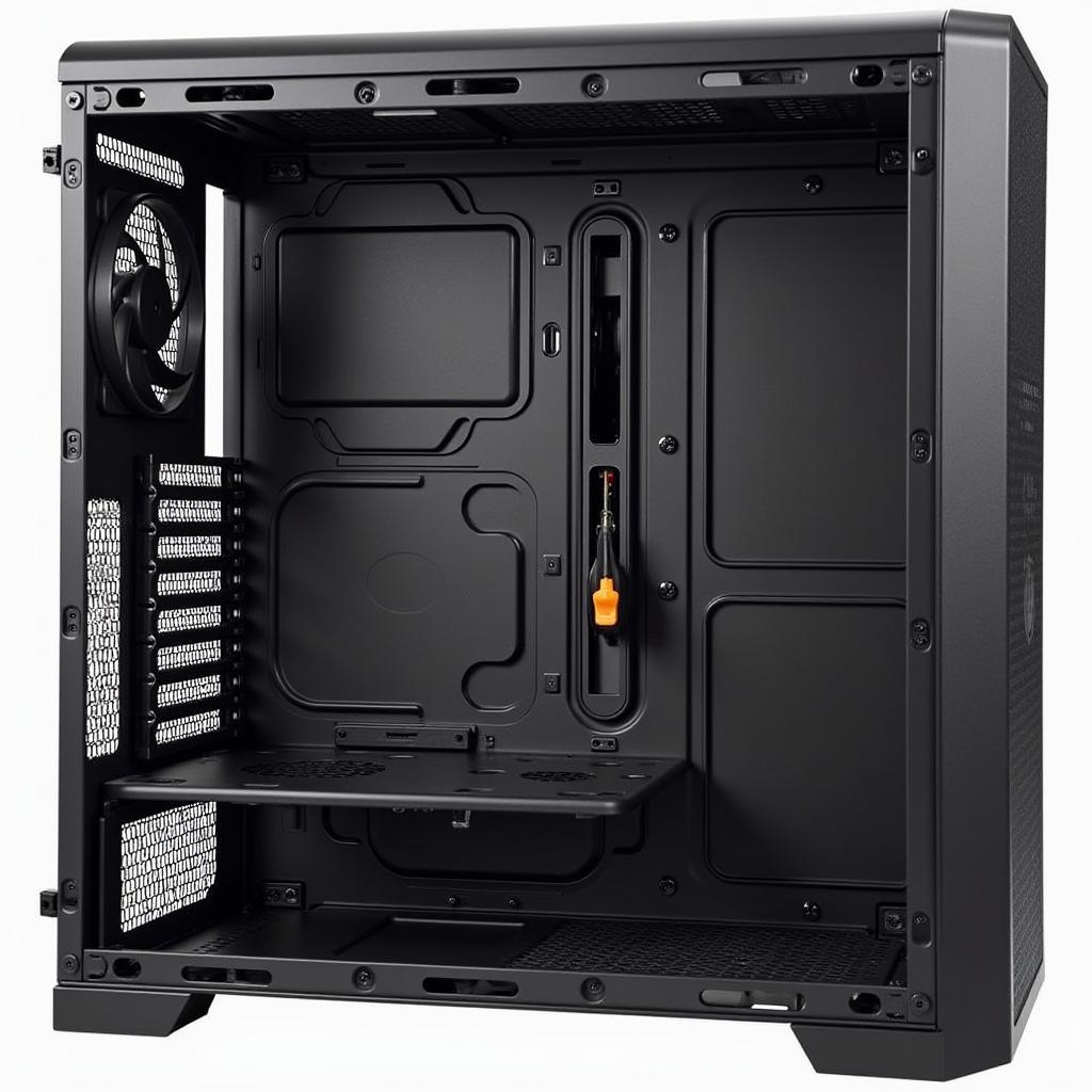 NZXT FZ-140mm Fan Installed in PC Case